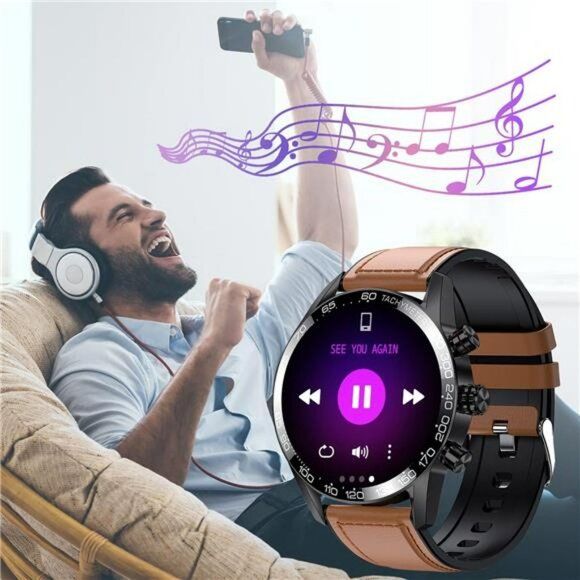 Smart Watches for Men, Fitness Tracker with GPS and Pedometer - Picture 7 of 9